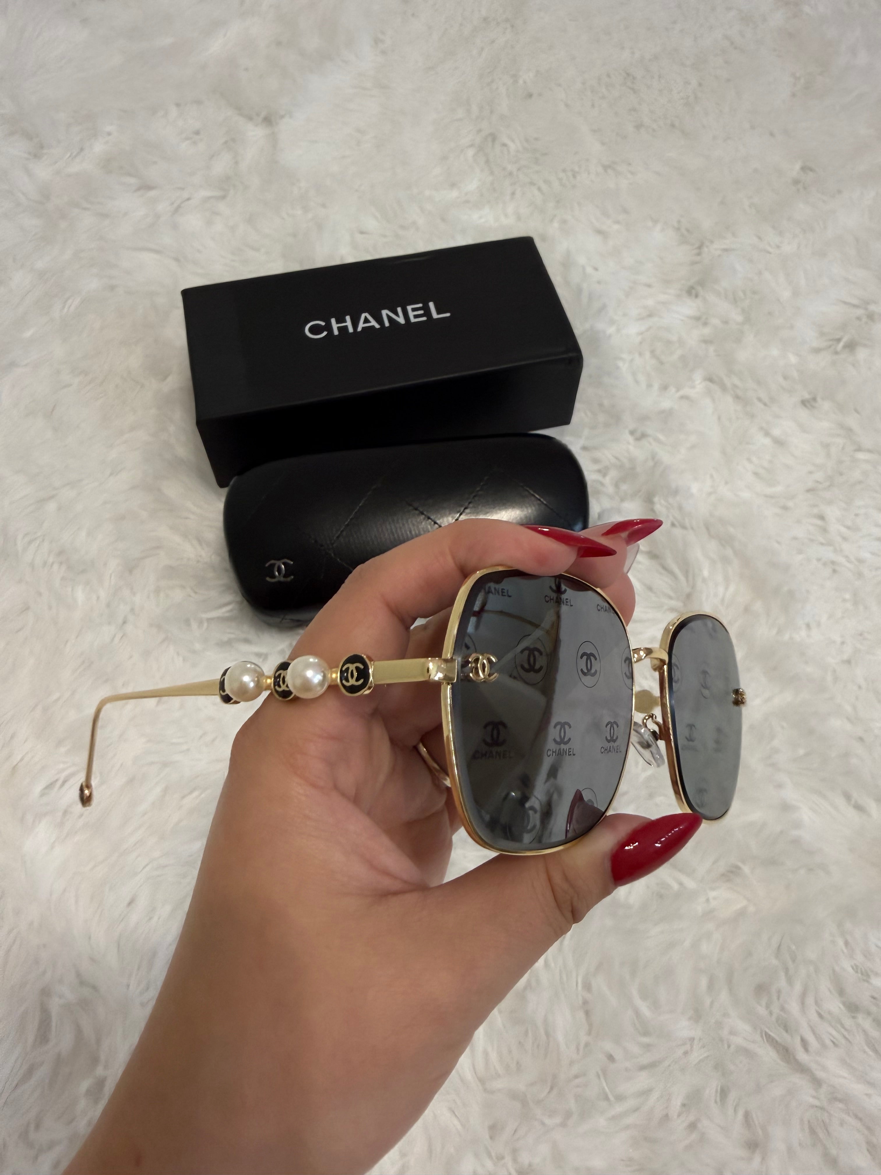 CC pearl sunglasses