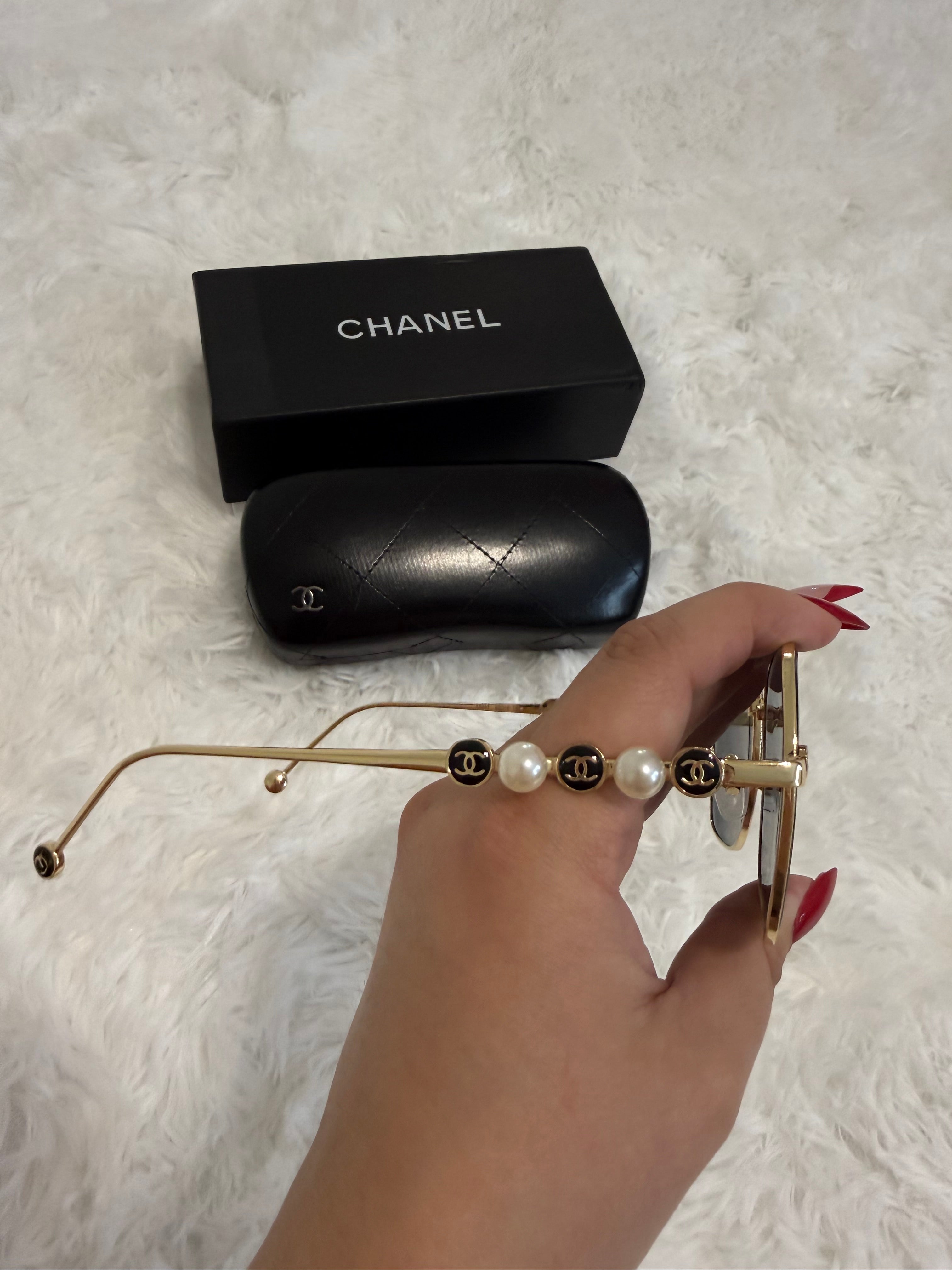 CC pearl sunglasses